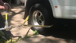 Rusted on Dually Rear Wheel Removal Pt. 1