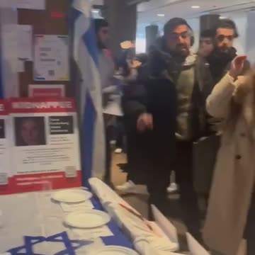 University Students Attack Jewish Students Honoring The Hamas Hostages