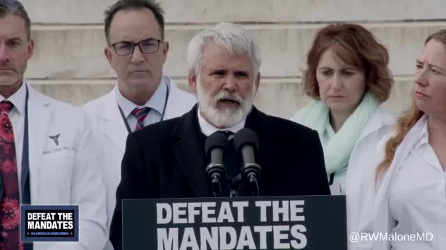 Dr Malone Speech At DC Defeat Mandates - Jan, 23rd - 2022