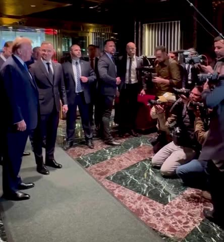 Trump Welcomes President Of Poland To NYC
