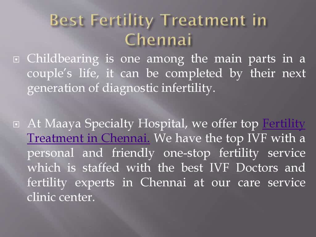 Best Gynecology Treatment in Chennai