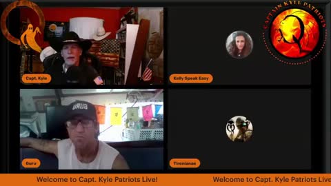 Capt Kyle with Guru Round Table