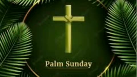 Happy palm Sunday 🙏⛪🌴