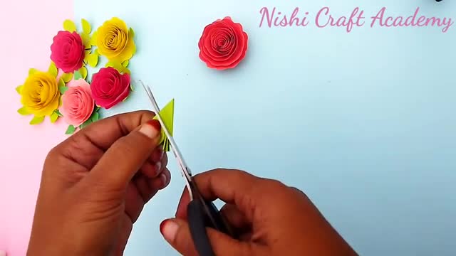 DIY Rose Flower// Handmade paper Rose// Easy and Beautiful paper flower tutorial// Rose Making