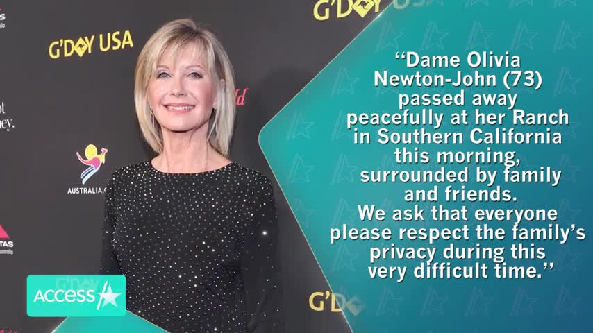 Olivia Newton-John Dead At 73