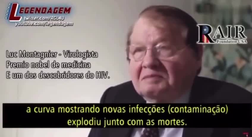 Prêmio Nobel de medicina - Luc Montagnier - Erro científico gravíssimo