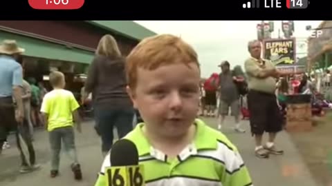 Kid interviewed