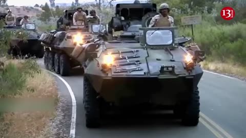 Bulgaria hands over 100 armored vehicles to Ukraine