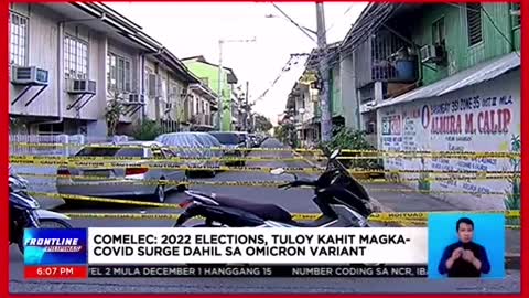 COMELEC: 2022 elections,malabong makansela