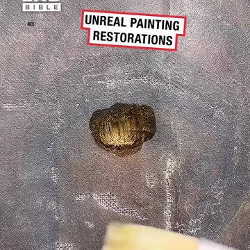 Unreal painting restorations 😲