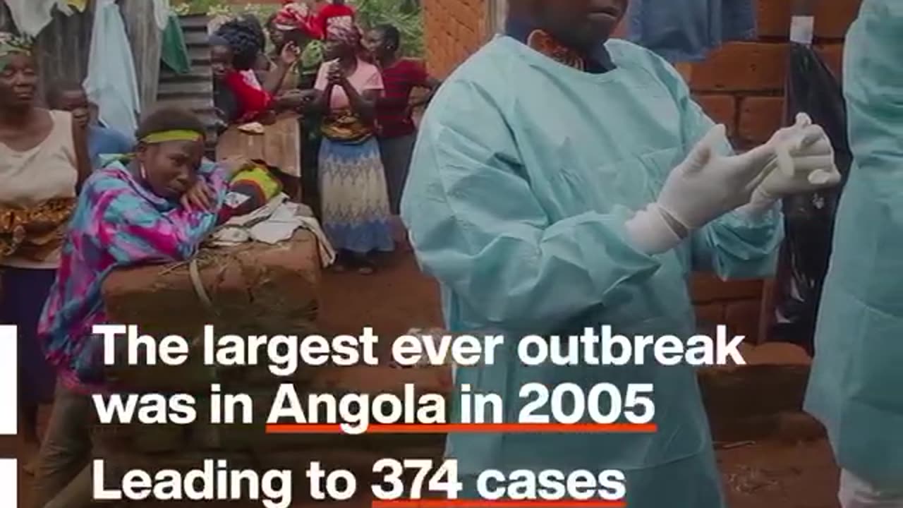 The WEF officially began to advertise the Marburg virus