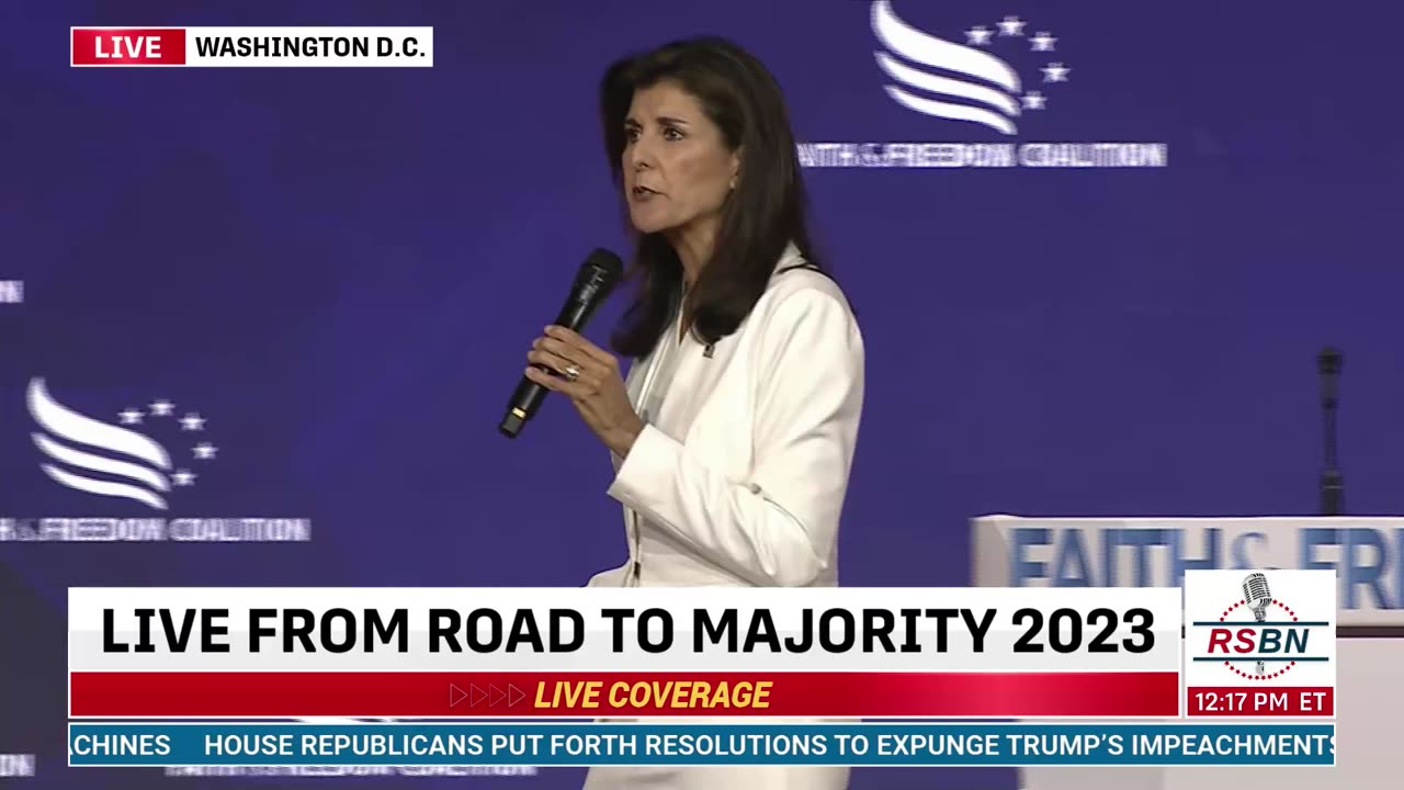 FULL SPEECH: Nikki Haley Faith and Freedom Coalition: Road to Majority Conference 6/24/23