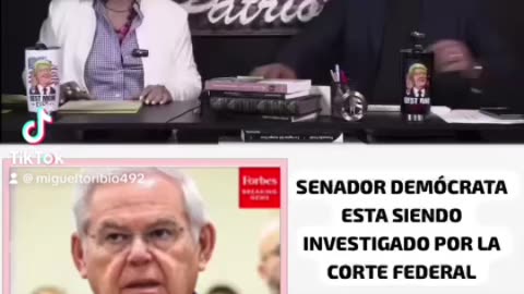 SENADOR DEMÓCRATAS BOB MENENDEZ BAJO INVESTIGACIÓN FEDERAL