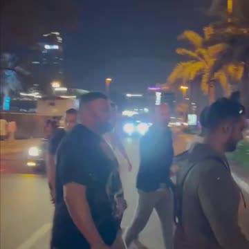 Andrew Tate Celebrating at World Cup Watch Party