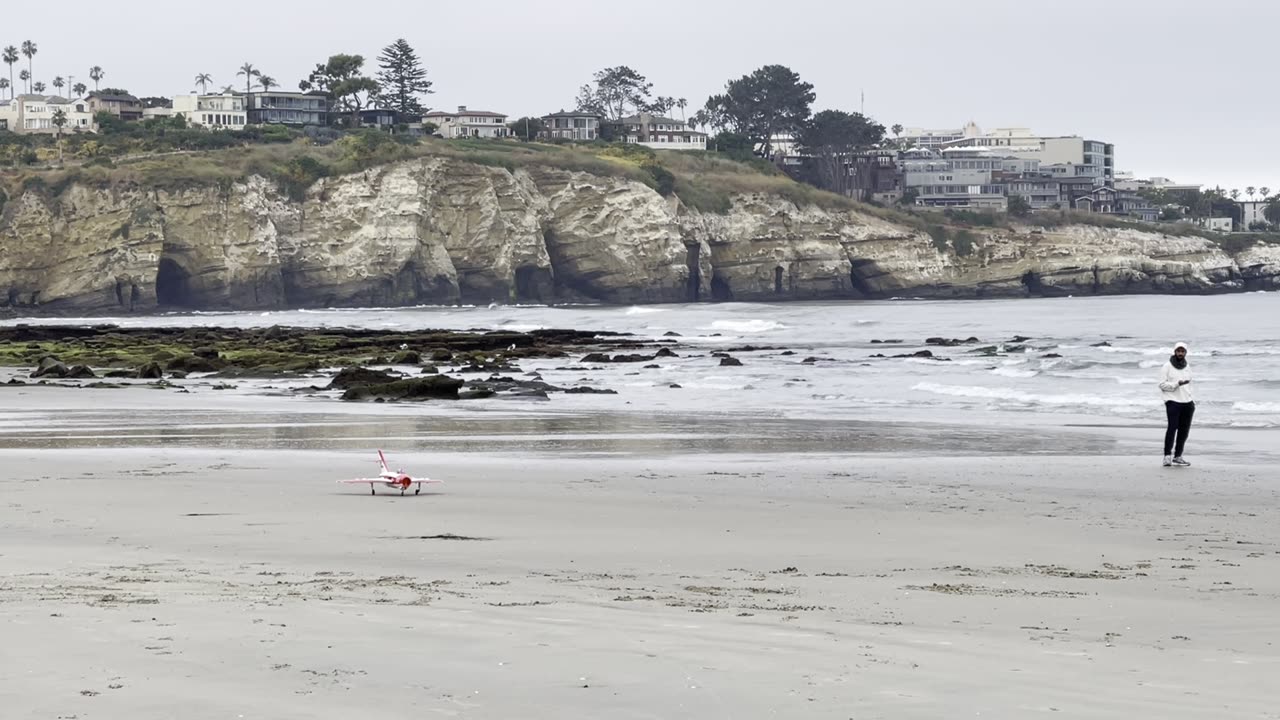 AFM 90mm MiG17 On the Beach!