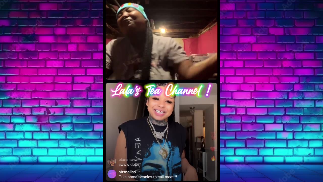 - CHRISEAN ; GOES LIVE W| DAYJIA AKA MEATBALL | TALKING ABOUT LINKING UP ! #chriseanrock #dayjia