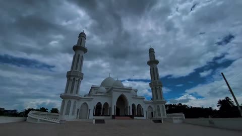 Beautiful mosque in Bangladesh
