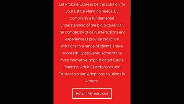 Probate Express Alberta