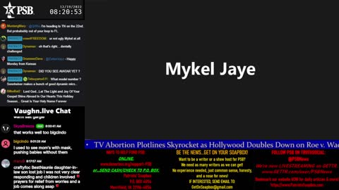 2022-12-19 07:00 EST - Patriots Soapbox AM: with MykelJaye, SkyeBreeze