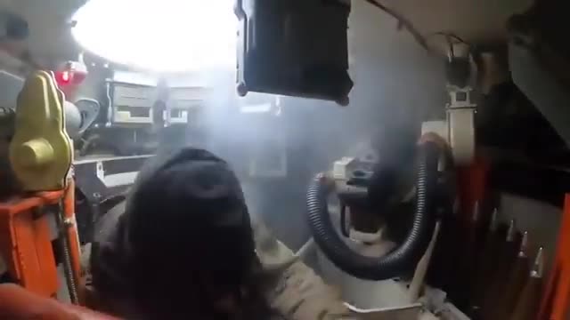 Ukrainian BMP-1 gunner