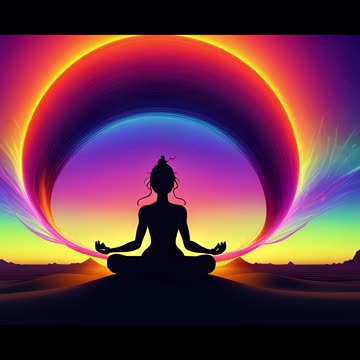 FOCUS 10 - Energy Balloon (Chanting and Desert Winds) #meditation #shorts #relaxation #youtubeshorts