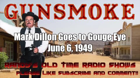 49-06-11 Gunsmoke Audition Show Mark Dillon Goes to Gouge Eye 1