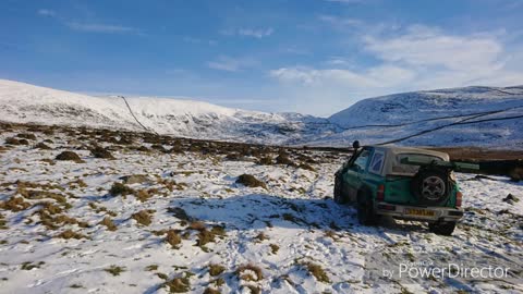 Taith_ardudwy_way_ green lane, North Wales. Full HD