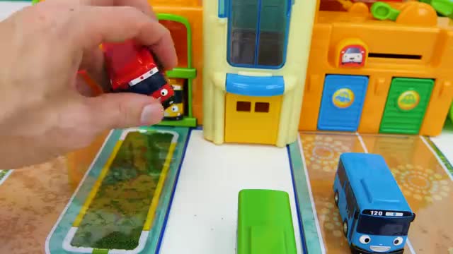 best learning colors video for kids and toddlers - TAYO the little bus toys!