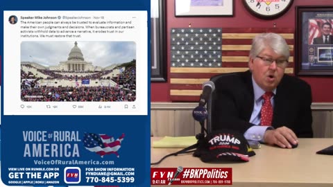 LIVESTREAM - Tuesday 11/21 8:00am ET - Voice of Rural America with BKP