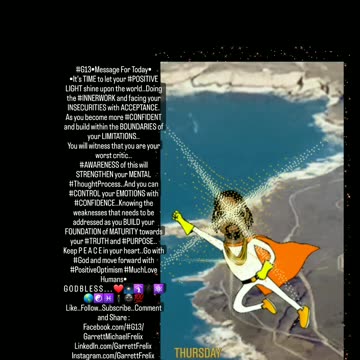 SHINE LIGHT THROUGH YOUR INSECURITIES