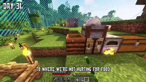 100 days Minecraft survival