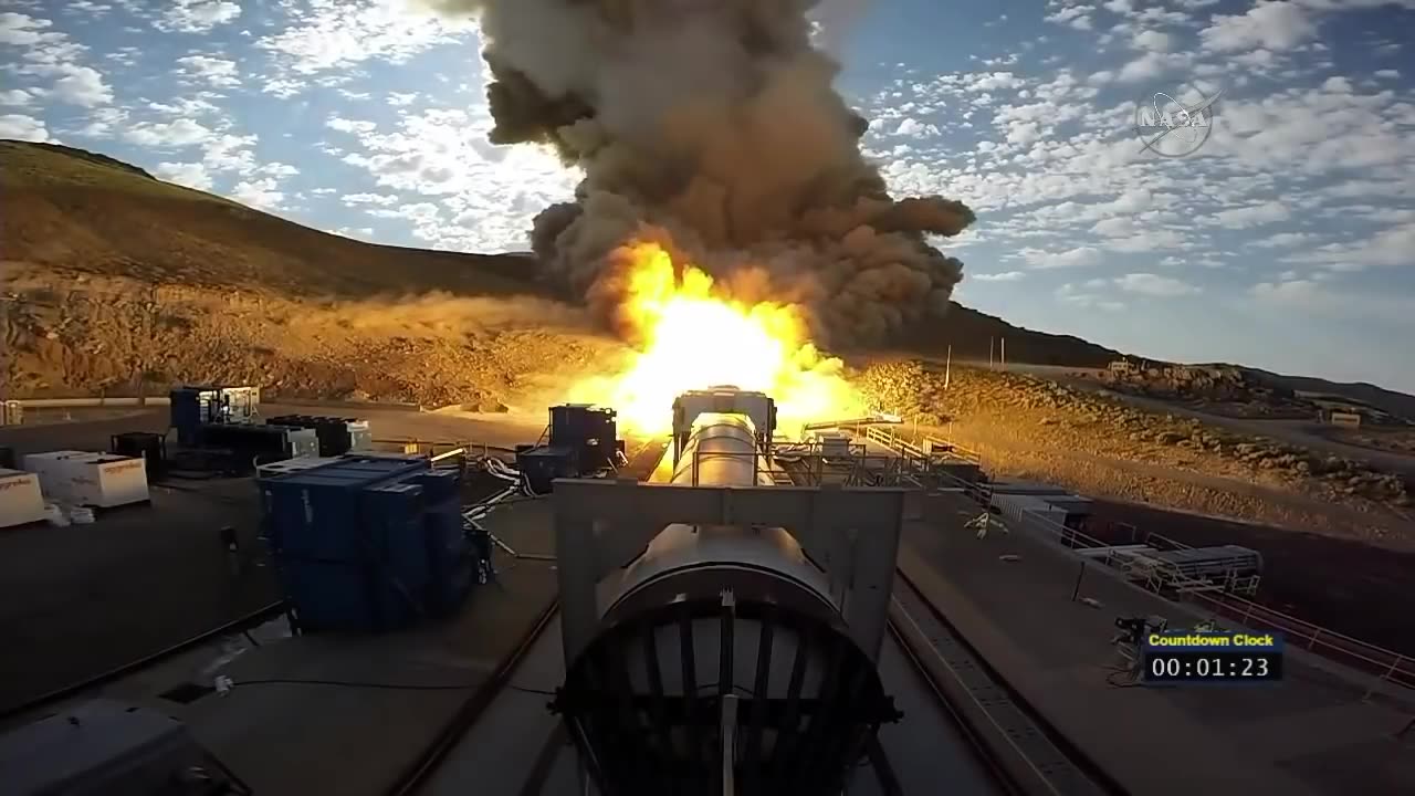 Crucial Booster Test Fires Up in Utah