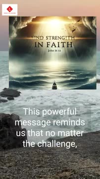 How to Overcome Your Storms: A Guiding Light from John 16:33