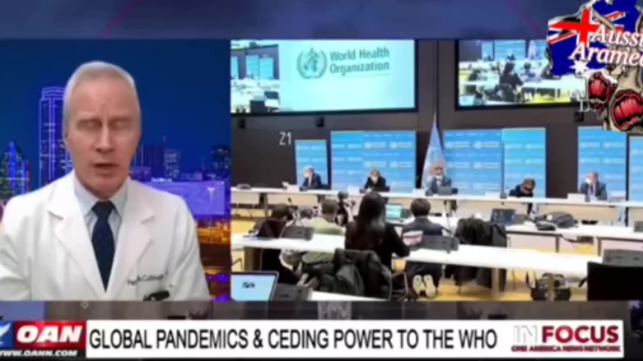 Peter McCullough on the World health organization trying to take over the world