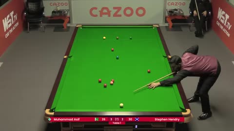 Muhammad Asif Overcomes Legend Stephen Hendry | Cazoo British Open Qualifying