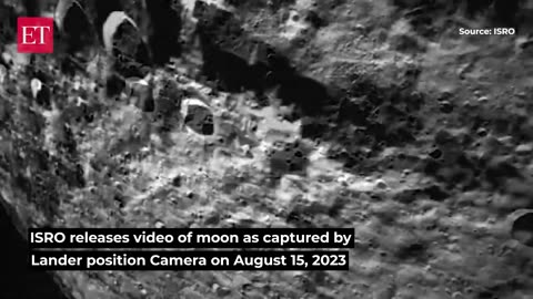 Chandryayaan_4 : ISRO Release latest visuals of the moon