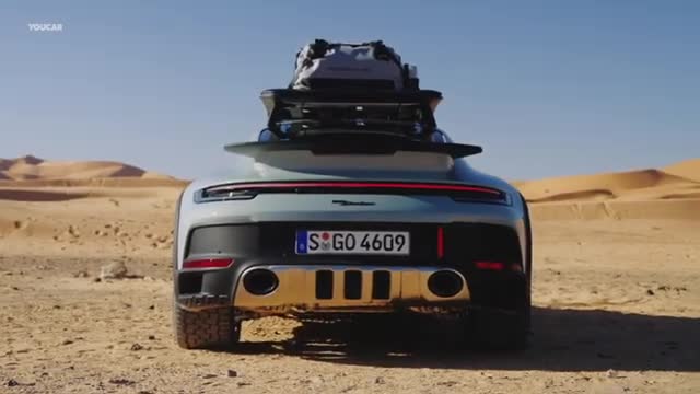 Porsche 911 Dakar OffRoad Test Drive in the Desert