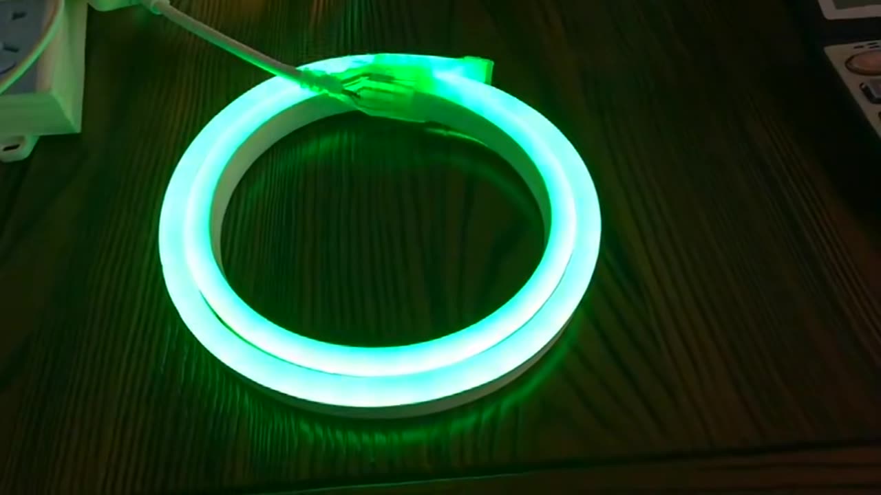 Waterproof Ip67 Dc12v Smd5050 Rgb 10*20mm Led Neon Light For The Building