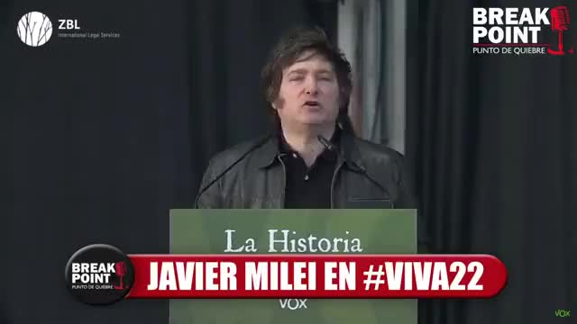 JAVIER MILEI EXPLICA LO QUE ES EL SOCIALISMO