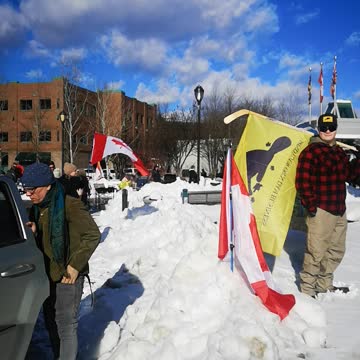 Freedom convoy 2022 Castlegar BC