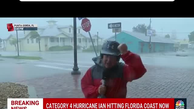 Kerry Sanders reports from Florida as Hurricane lan reaches the coast