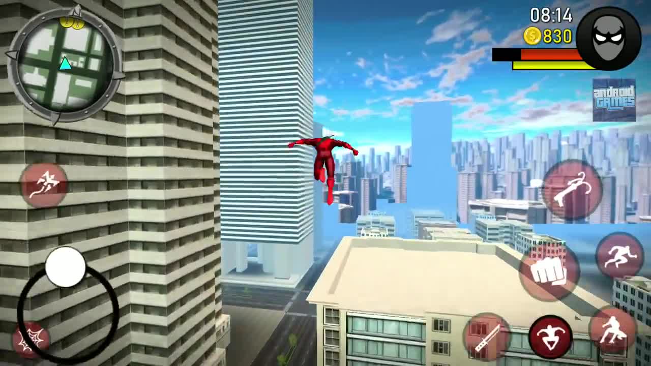 Spider Ninja Superhero Simulator Open World Game City Brawl Android Gameplay