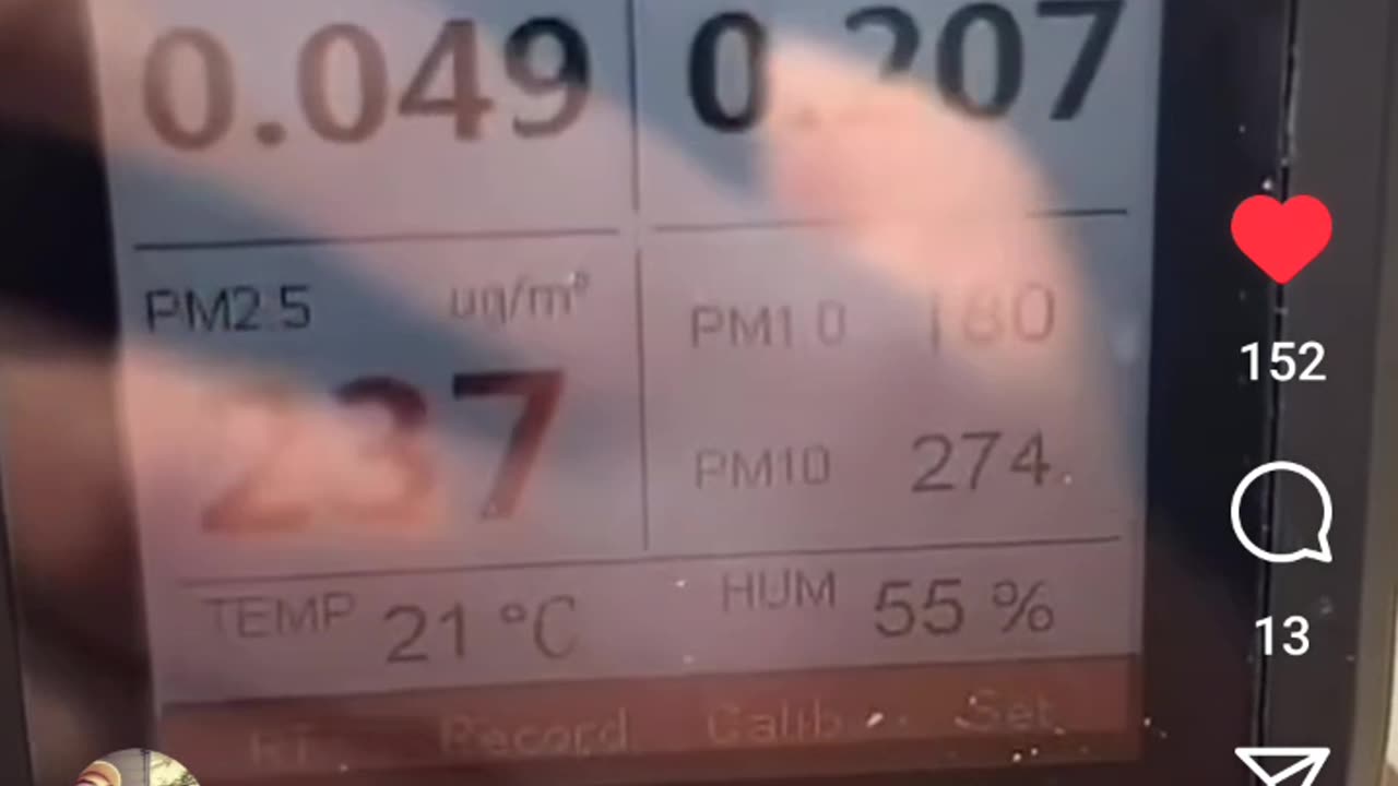 Michigan Resident Air Quality Readings