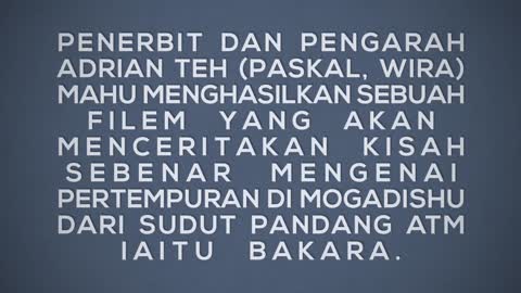 Filem MALBATT: MISI BAKARA lakonan Hairul Azreen, Bront Palarae, Remy Ishak kini dalam pembikinan