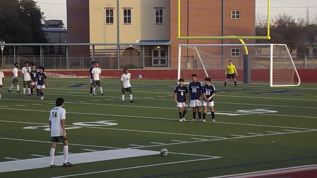 OC JV Soccer vs. Holmes 1/19/2022 9 of 12