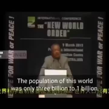 NWO Depopulation