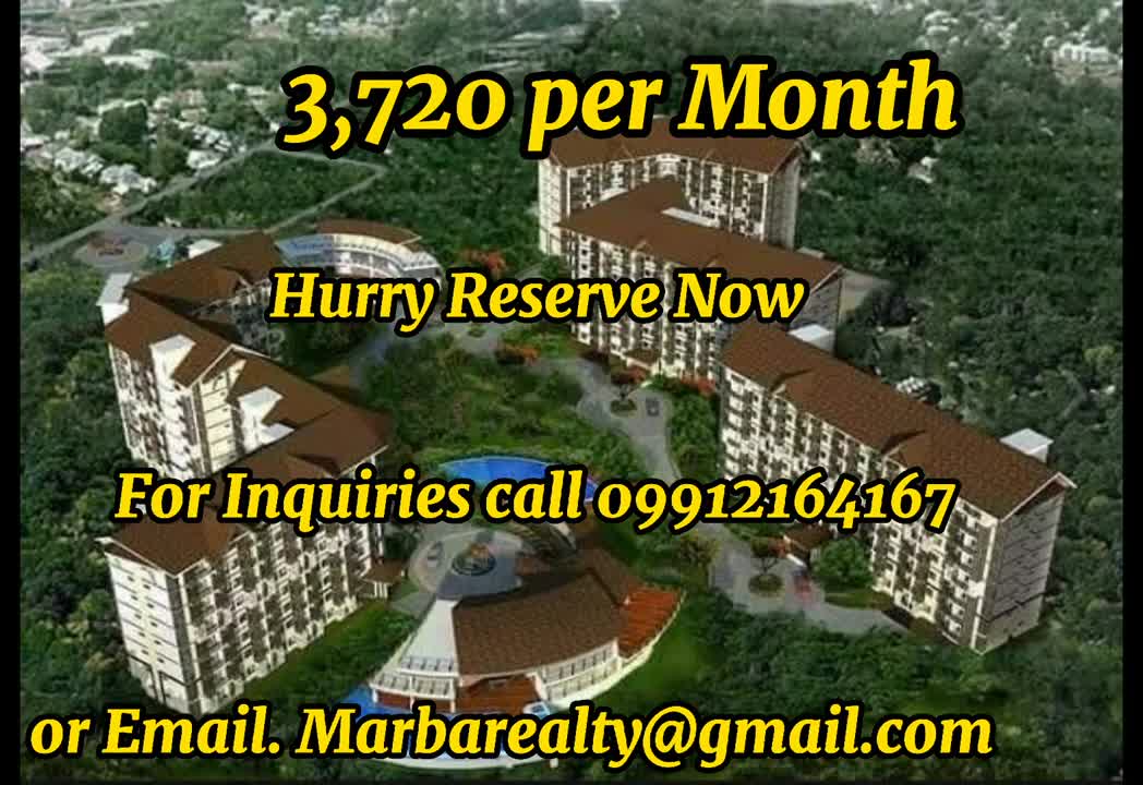 Own a condo Unit in Talisay Cebu as low as 3720 per month equity 0991264167