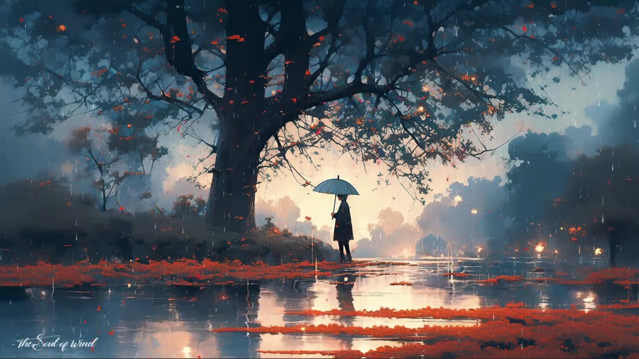 Relaxing Sleep Music + Rain Sounds - Peaceful Piano Music, Meditation, Sleep Music For Your Night