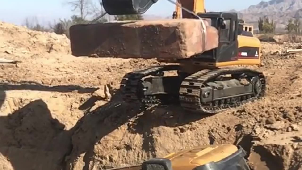 Excavator failed