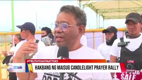 Hakbang ng 'Maisug' candlelight prayer rally